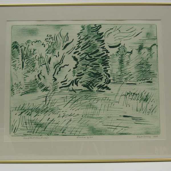 Sunfilled Landscape by Karl Schrag, Image 1.