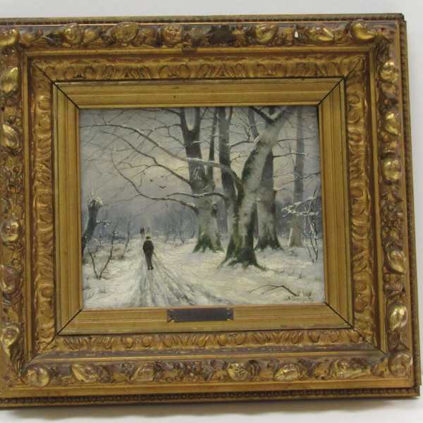 Winter Scene by R. Steinert, Image 1.