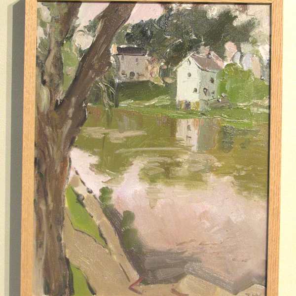 Plein Air Painting, Fort Atkninson by Zhen Wei, Image 1.