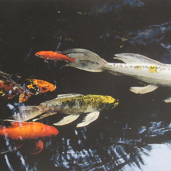 Untitled, (Koi Fish) by Mark McPhail, Image 1.