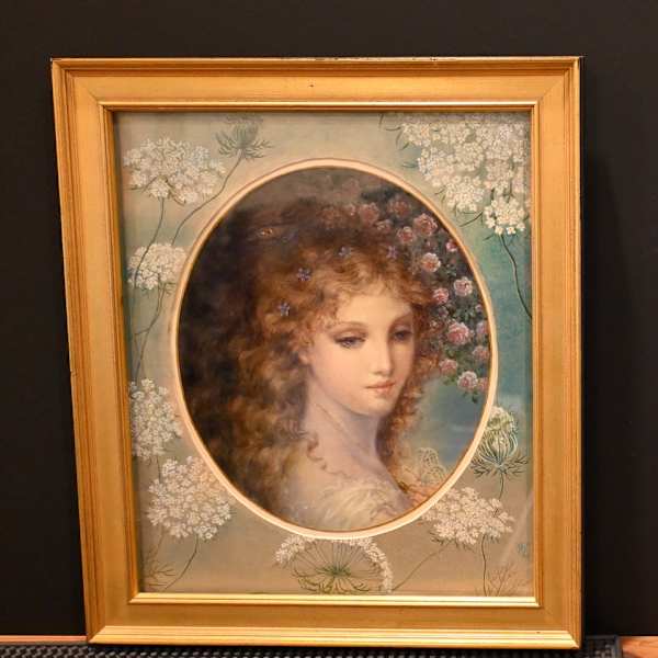 Beauty and the Beast Frontis Piece by Kinuko Y Craft, Image 6.