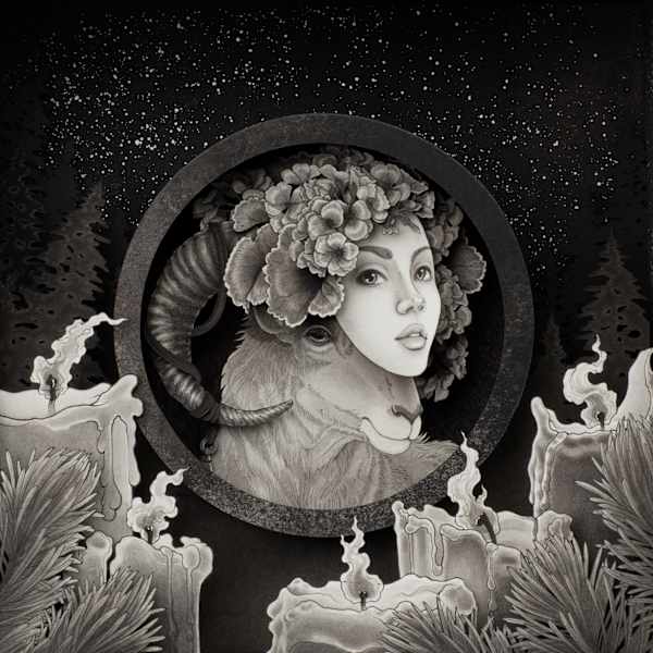“羊” (Yáng) by Daria Aksenova, Image 1.