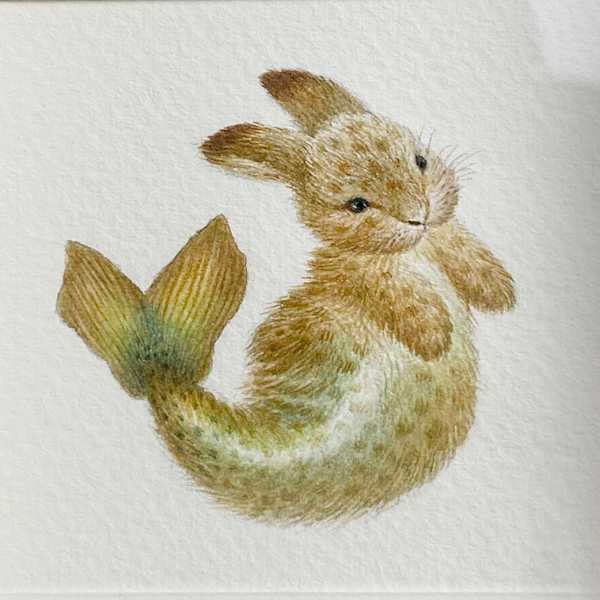 Mermaid Bunny #1 by Oxana Fomina, Image 1.