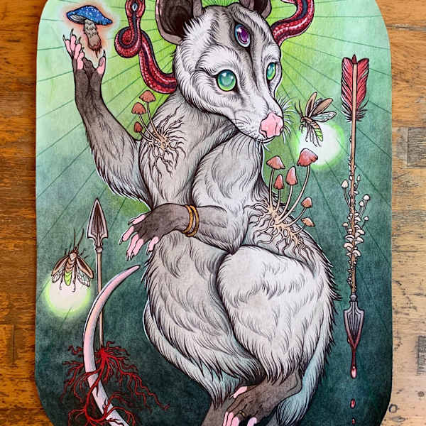 The Sage Of The Swamp by Caitlin Hackett, Image 2.