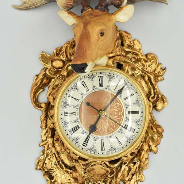 Sinomegaceros Wall Clock by Ariel Bowman, Image 2.