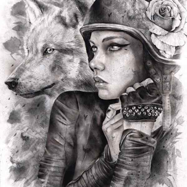 Lone Wolf by Brian Viveros, Image 2.