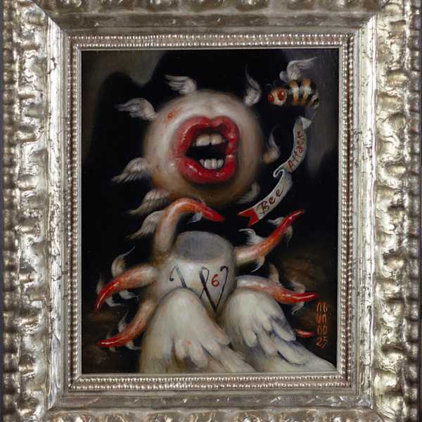 Whisperer 6: bee attack by Jesús Aguado, Image 1.
