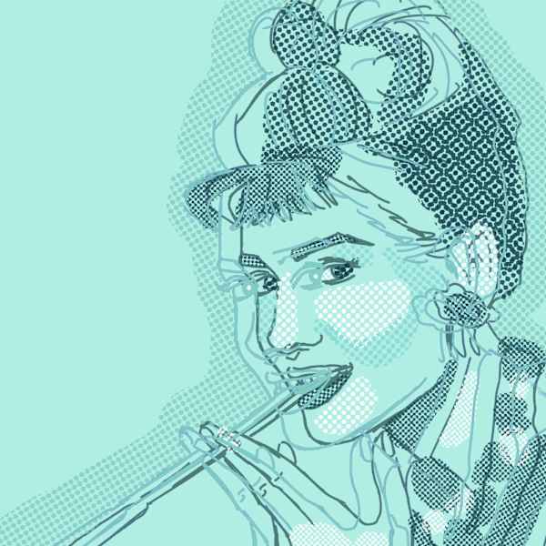 Audrey Hepburn by Sophia Wang, Image 1.