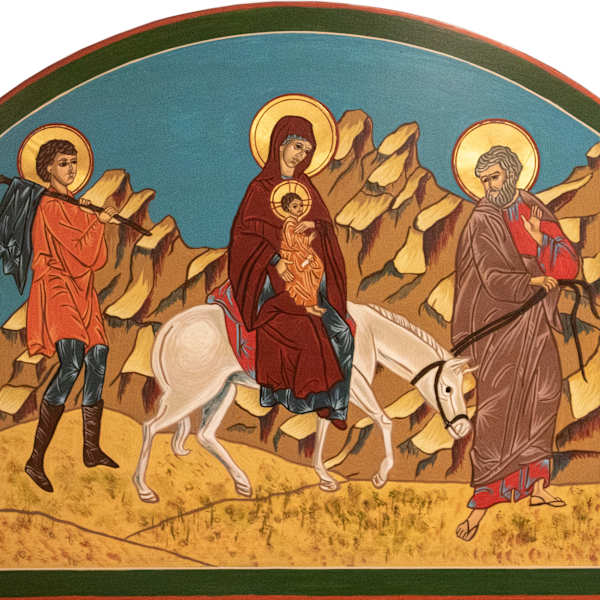 Flight Into Egypt by Carrie Kirsch, FSPA, Image 1.