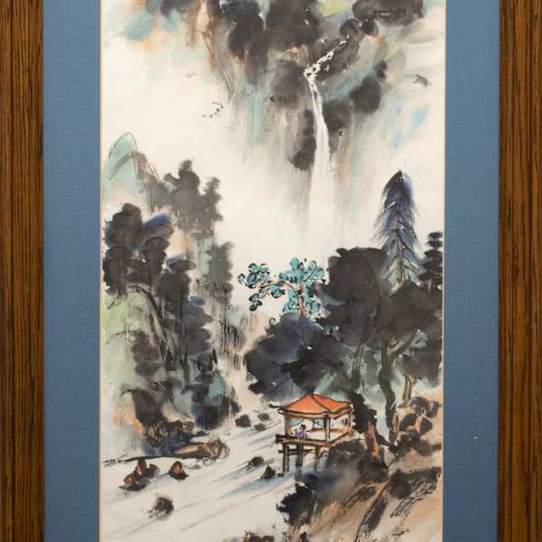 Waterfall and Stream by Rosa Liu, FSPA, Image 1.