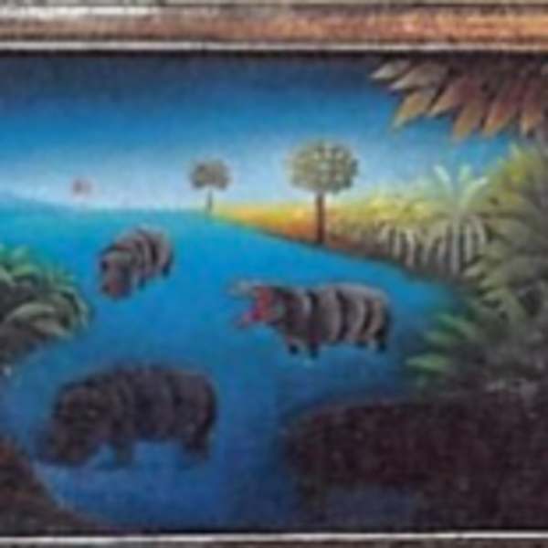Hippopotami by Roland Blain, Image 1.