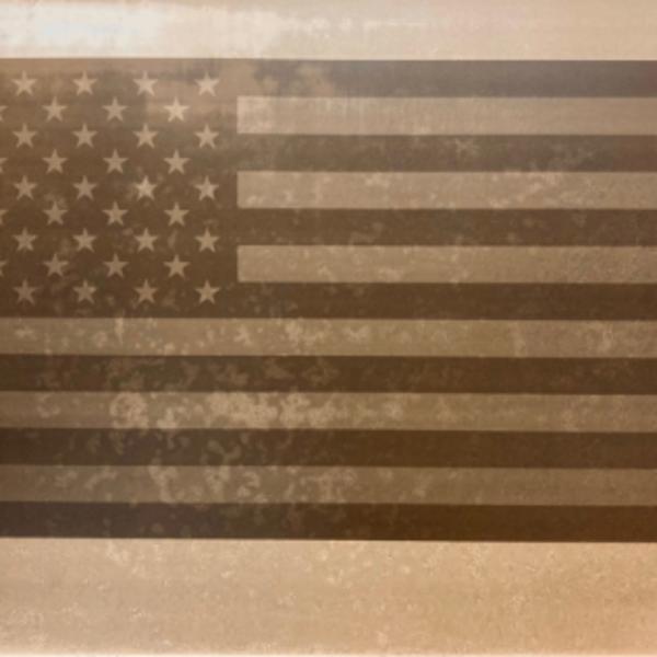 4th of July Barbecue Flag (State II) by Ruben Ortiz Torres, Image 1.