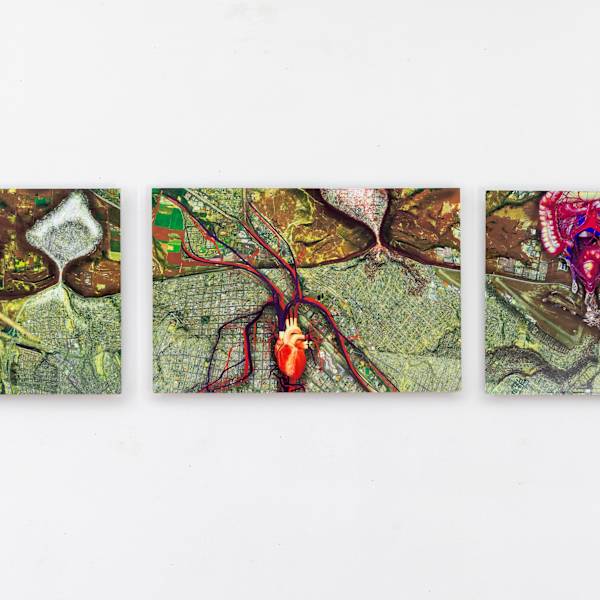 Triptych by Jamex & Einar De La Torre, Image 1.