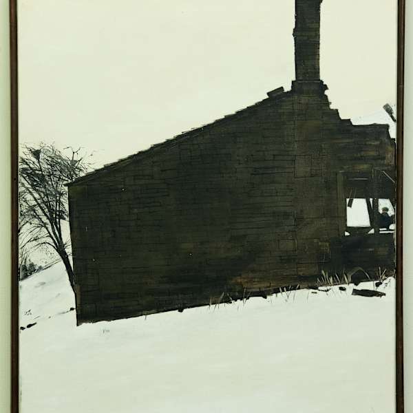 Ruins with a Man Thinking by Peter Brook, Image 1.