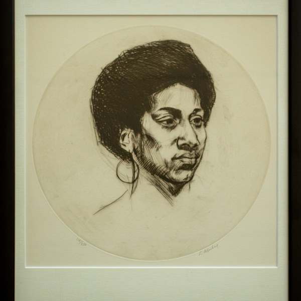 Portrait of a Girl by Sigmund Abeles, Image 2.