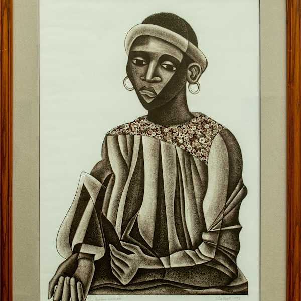 Harlem Woman by Elizabeth Catlett, Image 19.