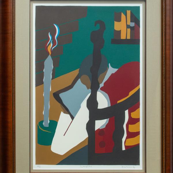 Contemplation by Jacob Armstead Lawrence, Image 15.