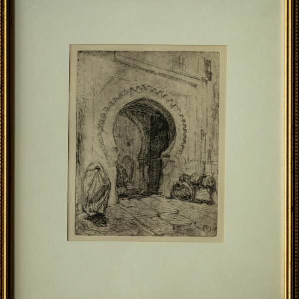 Gateway in Tangiers by Henry Ossawa Tanner, Image 11.