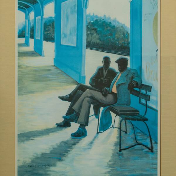 Waiting for the Train by Joseph Holston, Image 14.