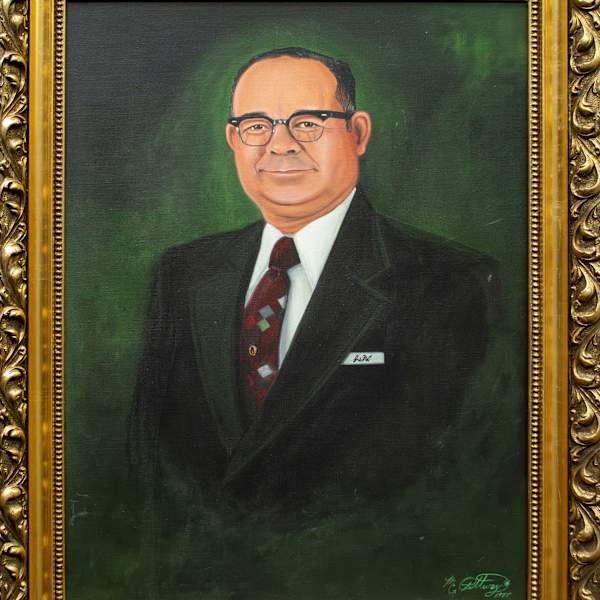 Portrait of Dr. Levi Watkins, Sr. by Marshall Pettway, Image 3.