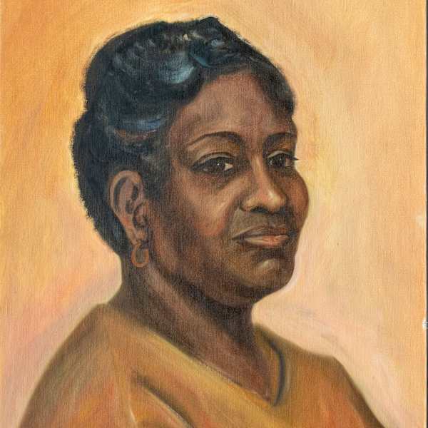 Portrait of Verlie Collins by Mary E. Allison, Image 6.
