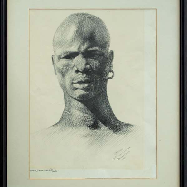 The Victor: an African Wrestler by Bennie White, Image 9.