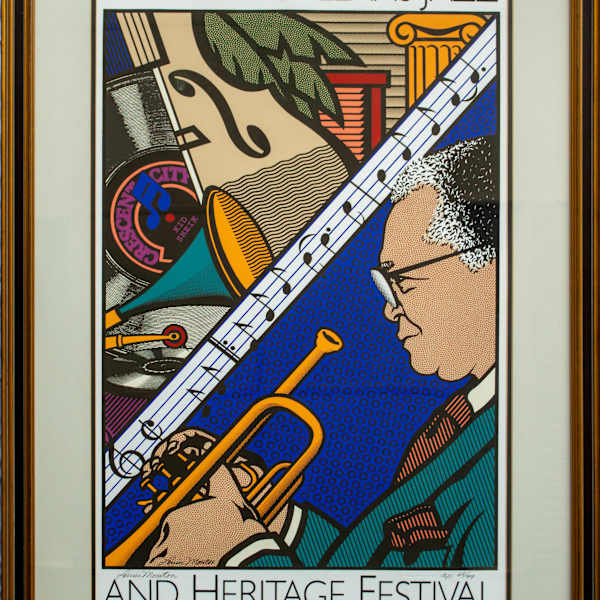 1990 New Orleans Jazz and Heritage Festival by Louise Mouton Johnson, Image 2.