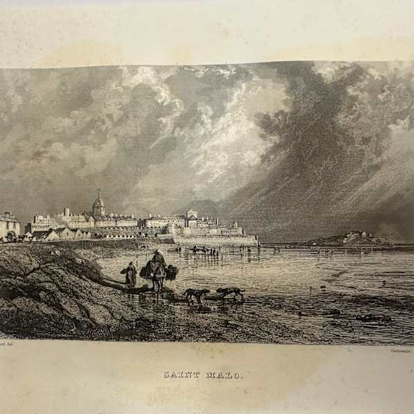 Saint Malo by Jules Noël, Image 1.