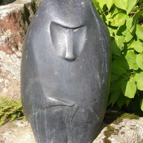 Crouching Baboon VII by Heinz Theuerjahr, Image 1.