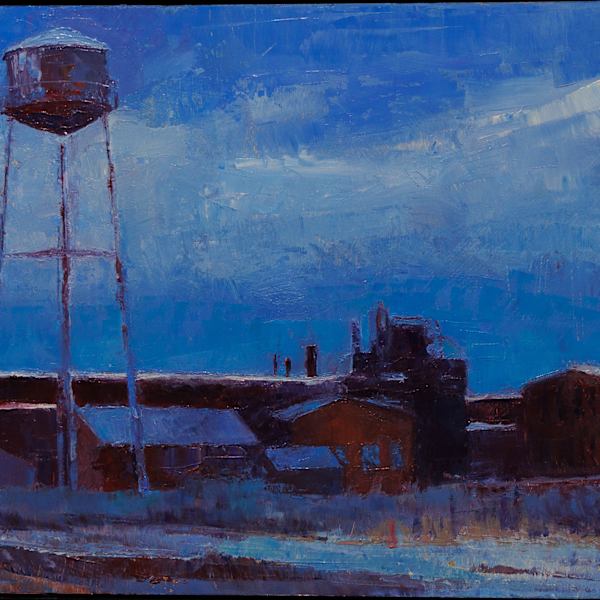 Winter Morning at Diamond Match by Jama Hansonbrook, Image 1.