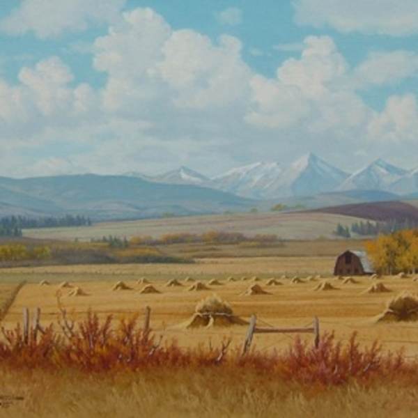 Wheatfields by George Horvath, Image 1.