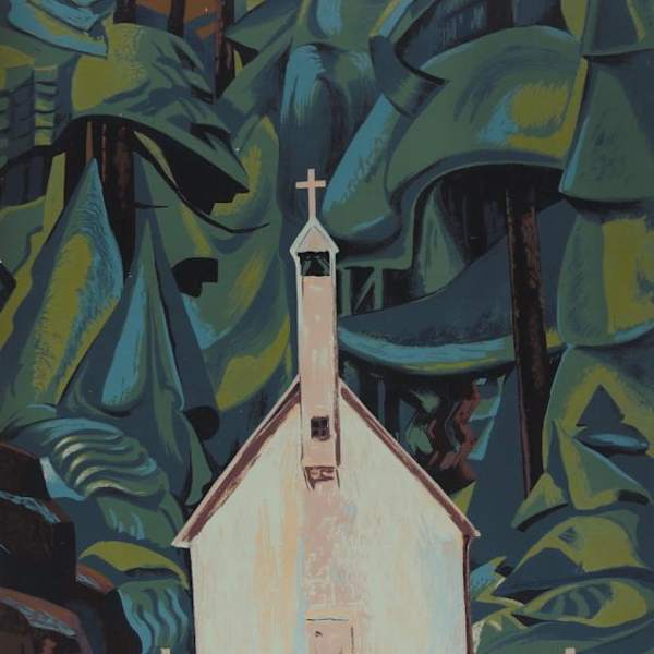 Indian Church by Emily Carr, Image 1.