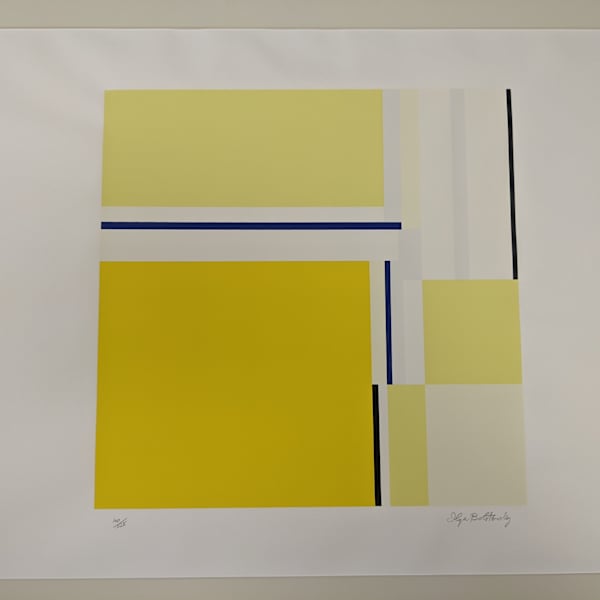Untitled (from a suite of four geometric compositions) by Ilya Bolotowsky, Image 1.