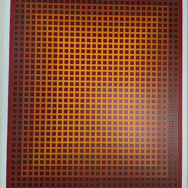 Sequential Chroma by Julian Stanczak, Image 1.