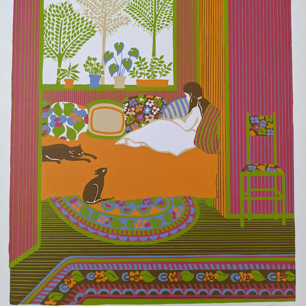 Virgin in Orange by Anique Taylor, Image 1.