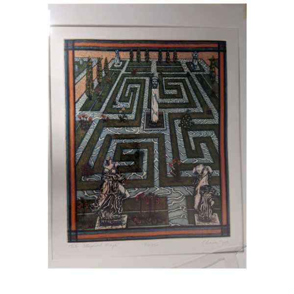 Plato Allegorical Maze by Eleanor Rappe, Image 1.