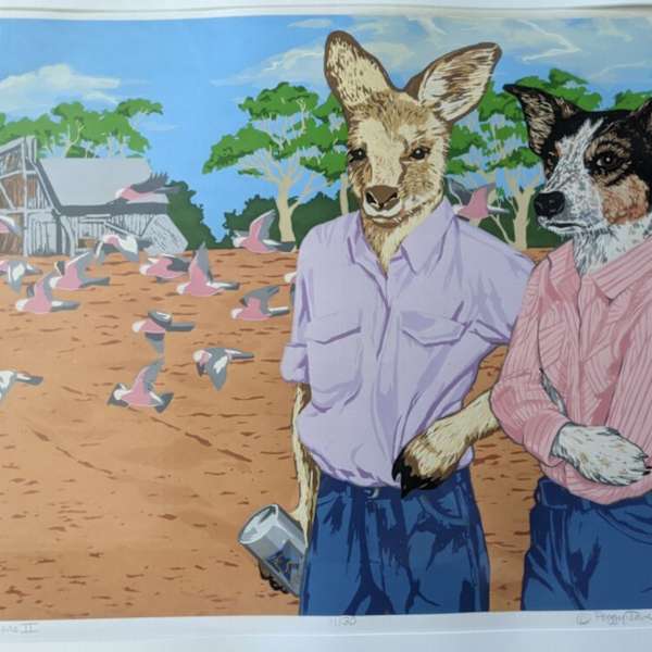 The Australians II by Peggy Jane Garbutt Murray, Image 1.