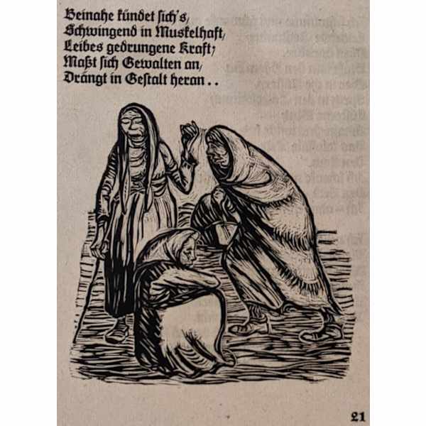 Die Vasstossenen (The Outcasts) by Ernst Barlach, Image 1.