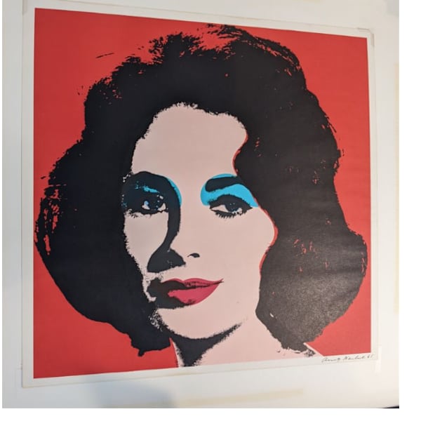 Liz by Andy Warhol, Image 1.