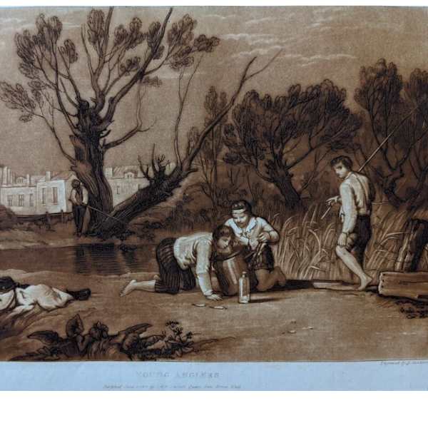 Young Anglers by (after) John M. W. Turner, Image 1.
