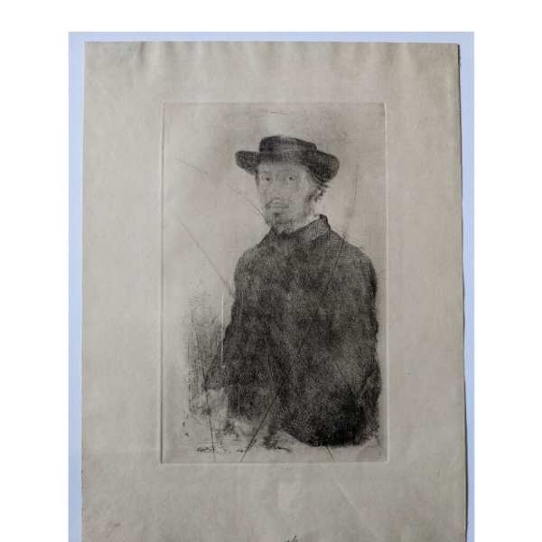Self portrait by Edgar Degas, Image 1.