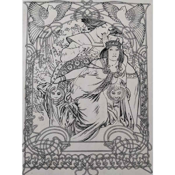 Princesse de Tripole (in Jugend) by Alphonse Mucha, Image 1.