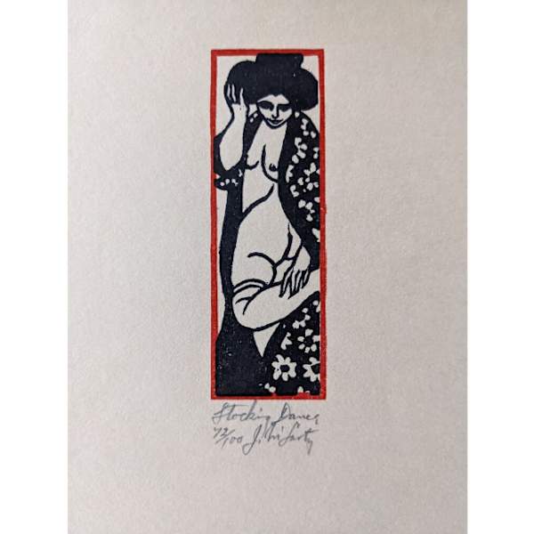 Stocking Dancer by Jack McLarty, Image 1.