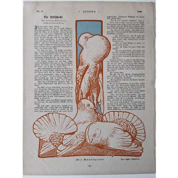 Der Haustyrann (Jugend magazine) by Karl Soffel, Image 1.