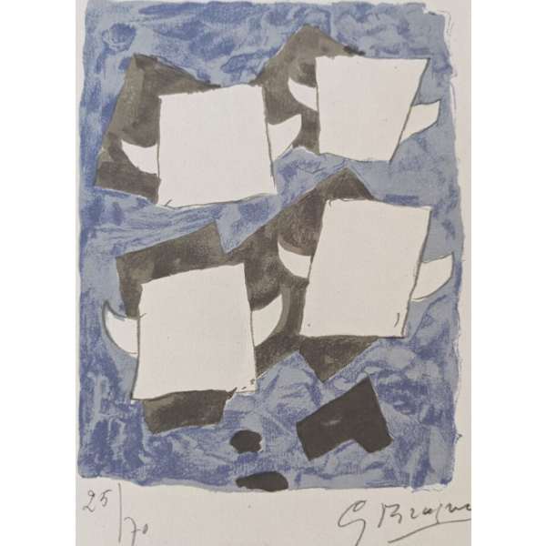 Taureaux Aile's  (Tir 'a L'Arc) by Georges Braque, Image 1.