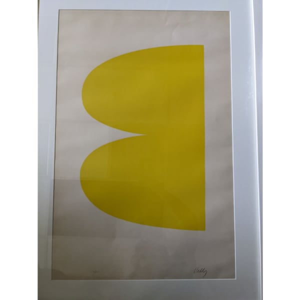 Yellow B by Ellsworth Kelly, Image 1.