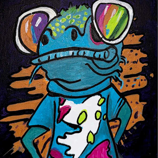 Funky Lizard by AJ, Image 1.