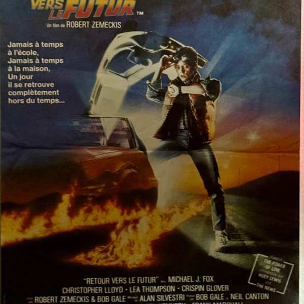 Back to the Future French Petit, 1985 by Drew Struzan, Image 1.