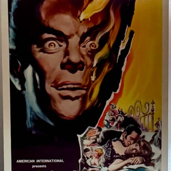 Jekyll's Inferno US Insert, 1960 by Reynold Brown, Image 1.