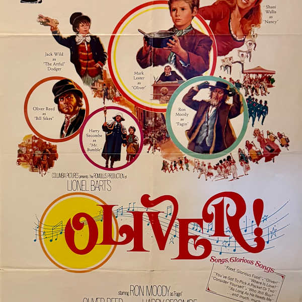 Oliver! US 1-Sheet, 1968 by Howard Terpning, Image 1.